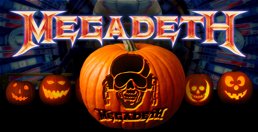 Megadeth lança concurso de abóboras esculpidas