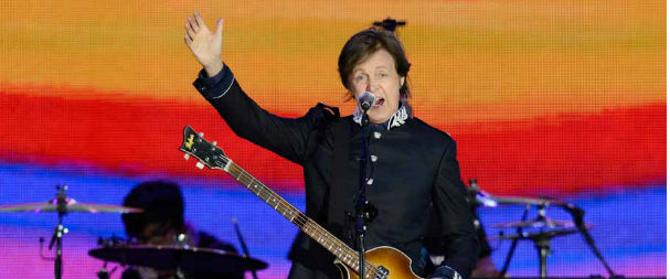 Paul McCartney bomba na TV inglesa