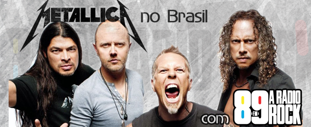 89: rádio oficial do Metallica no Brasil