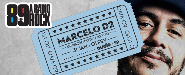 Marcelo D2 grava DVD ao vivo em SP