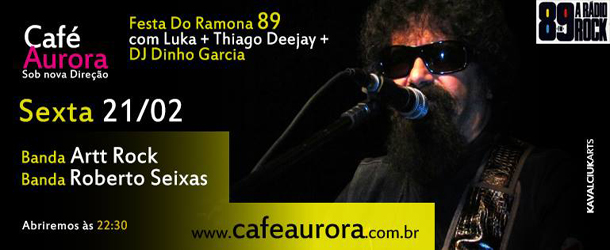 Festa do Ramona 89 no Café Aurora