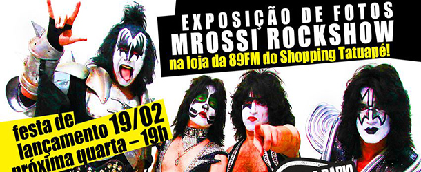 Marcelo Rossi leva exposição para Loja Rádio Rock