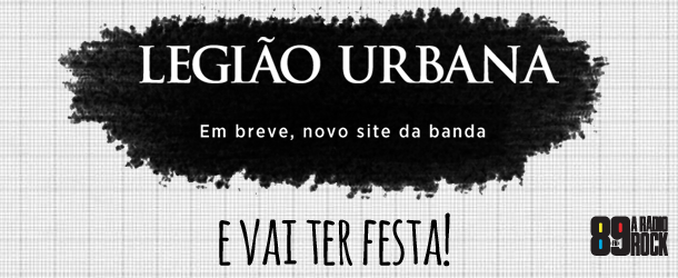 Resultado promo Festa do site Legião Urbana