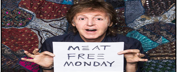 Paul McCartney divulga a “Segunda Sem Carne” na sua turnê