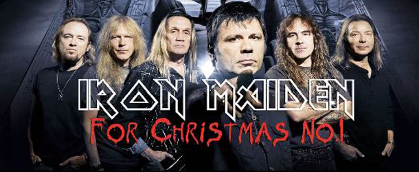Iron Maiden pode ser o nº 1 no Natal