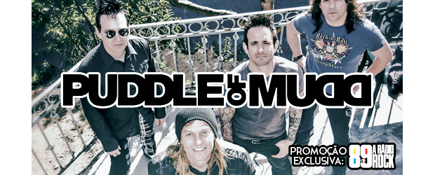 Puddle Of Mudd toca pela 1ª vez no Brasil e é promoção exclusiva da 89