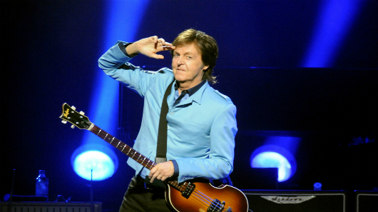 Paul McCartney lidera a lista dos músicos mais ricos
