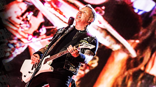 Metallica faz show com maior público na história da Suécia