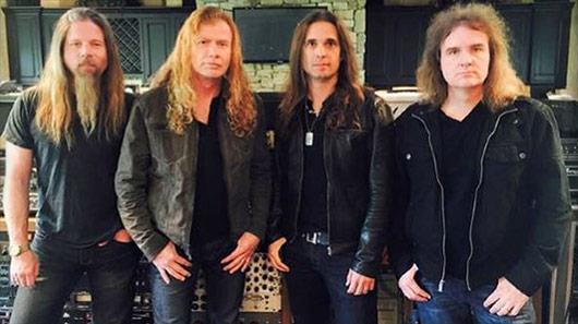 Veja vídeo oficial da estreia da nova formação do Megadeth