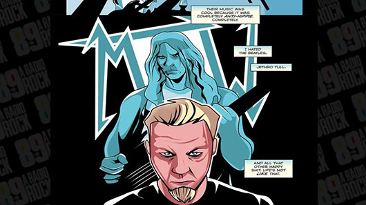 Metallica é imortalizado no mundo dos quadrinhos