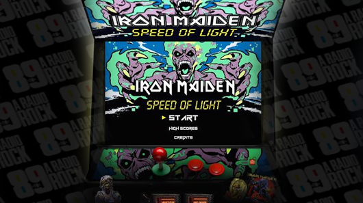 Iron Maiden: lançado o jogo de “Speed Of Light”