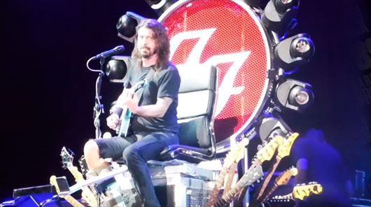 Austin inspira Foo Fighters a compor cinco músicas