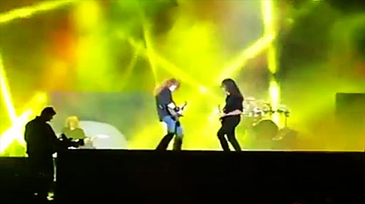Veja show na íntegra do Megadeth em Moscou