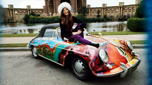 Porsche de Janis Joplin será estrela de encontro de carros antigos
