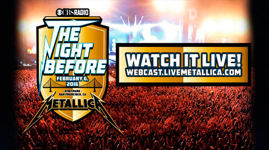 Show do Metallica em San Francisco terá transmissão ao vivo via internet