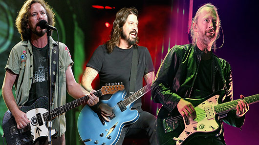 Festival quer reunir Pearl Jam, Foo Fighters e Radiohead