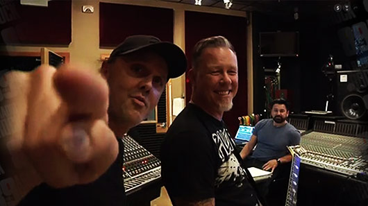 Metallica se reúne em estúdio e gera expectativa sobre performance on-line