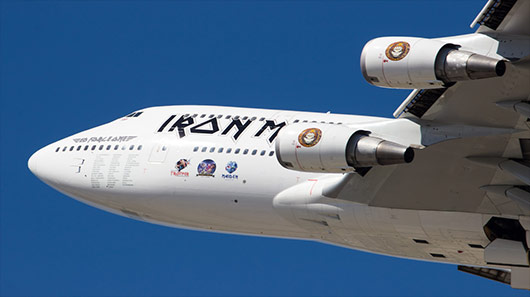 Veja documentário sobre o avião do Iron Maiden