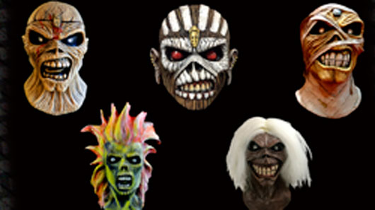 Iron Maiden lança máscaras oficiais para o Halloween