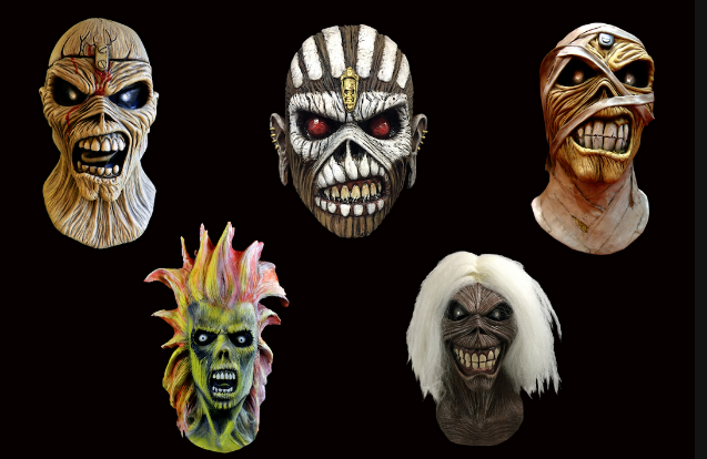 mascaras Iron Maiden