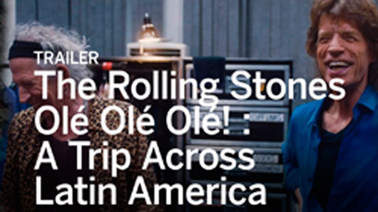 Rolling Stones divulgam trailer de documentário sobre turnê na América Latina