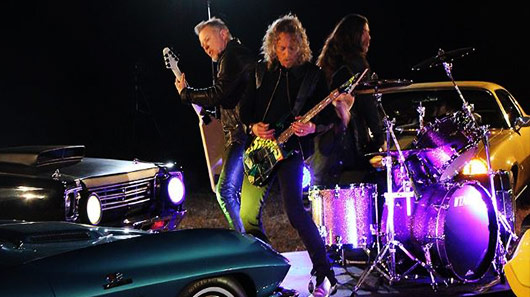 Metallica coloca três músicas na parada americana