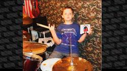 Baterista de 10 anos ganha elogios do Metallica