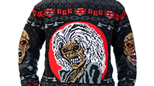 Iron Maiden lança suéter oficial de natal