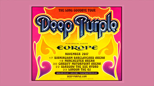 Deep Purple anuncia turnê de despedida