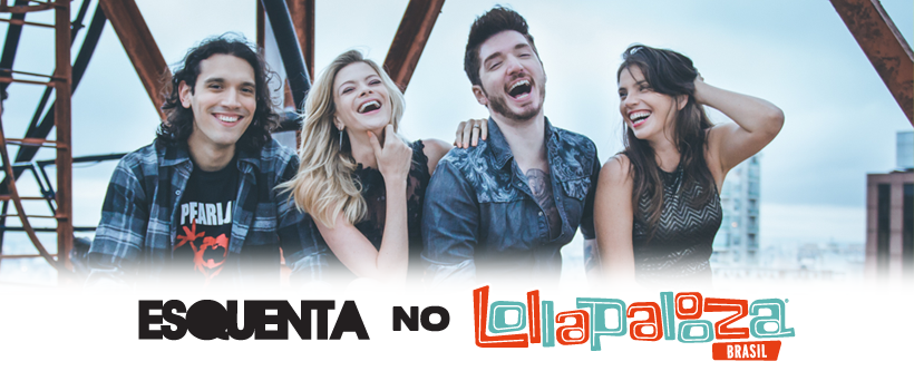 Convites para o Lollapalooza com o “Esquenta 89”