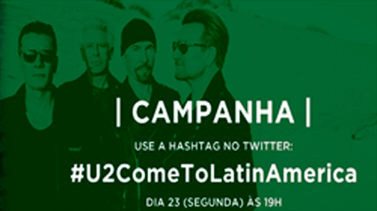 Fãs do U2 organizam “tuitaço” para tentar trazer a banda à América Latina