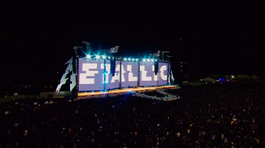 Vídeos: Metallica faz show antológico no festival Outside Lands