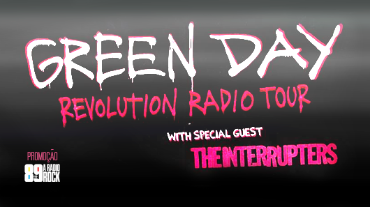 Show do Green Day em SP é Promoção da 89 A Rádio Rock