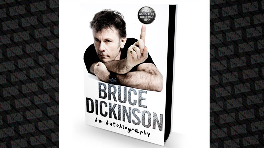 Bruce Dickinson aparece em vídeo falando sobre sua autobiografia