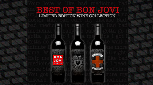 Bon Jovi lança nova coleção exclusiva de vinhos