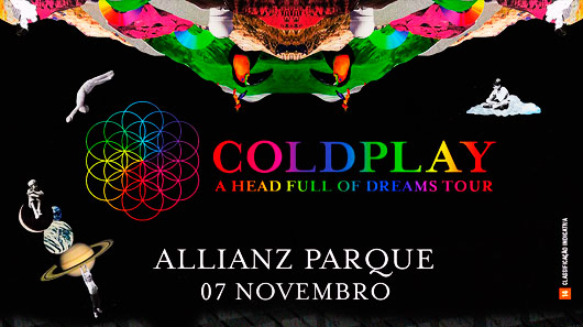 Coldplay toca em 7 de novembro no Allianz Parque com promoção da 89