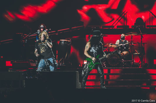 Vídeos: Guns N´Roses inicia oficialmente sua nova turnê