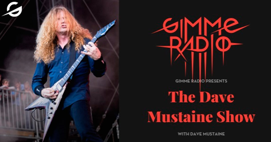 Dave Mustaine terá programa na Gimme Radio