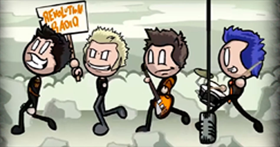 Fã de Green Day faz vídeo animado de “Bang Bang”