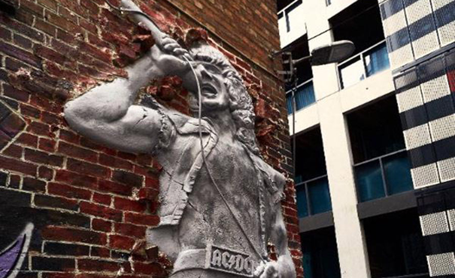 Melbourne homenageará Bon Scott com escultura 3D