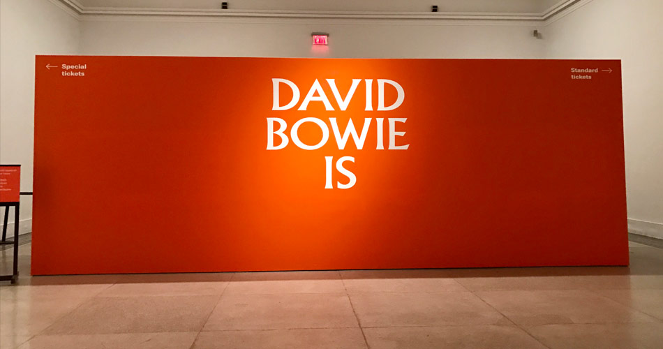 Exposição sobre David Bowie é sucesso em Nova York
