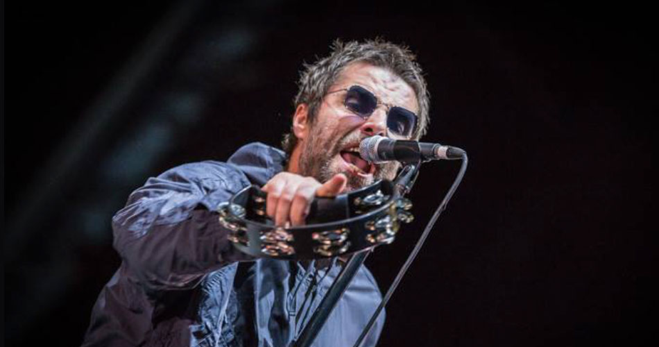 Liam Gallagher celebra Oasis em sua apresentação no Lollapalooza Brasil