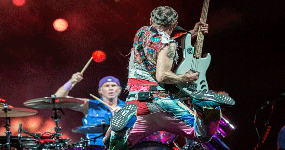 Aula de rock no Lollapalooza com Red Hot Chili Peppers