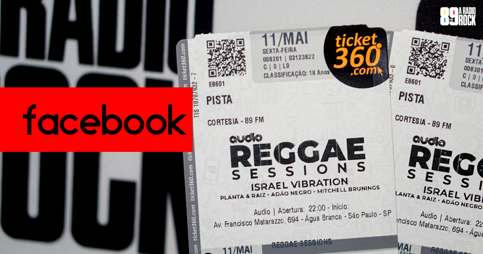 Ingressos Reggae Sessions via Facebook