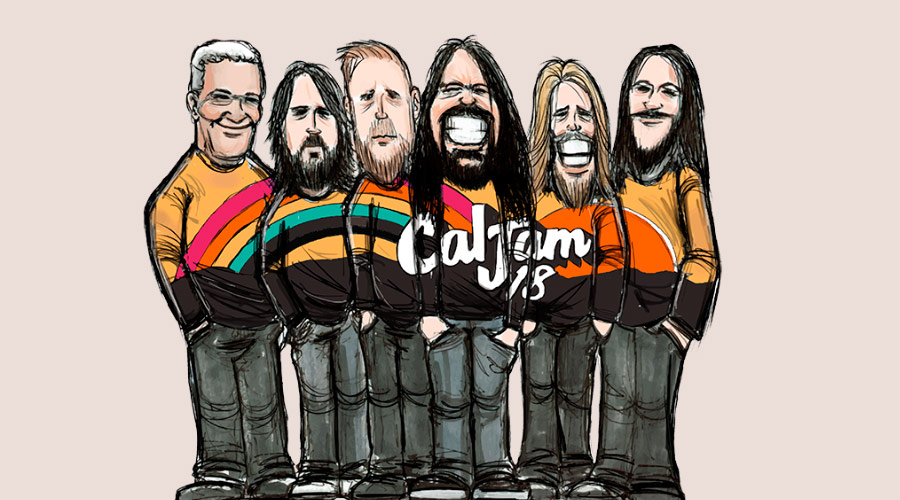 Foo Fighters anuncia segunda edição do festival Cal Jam com presenças de Iggy Pop, Billy Idol, Garbage e Tenacious D