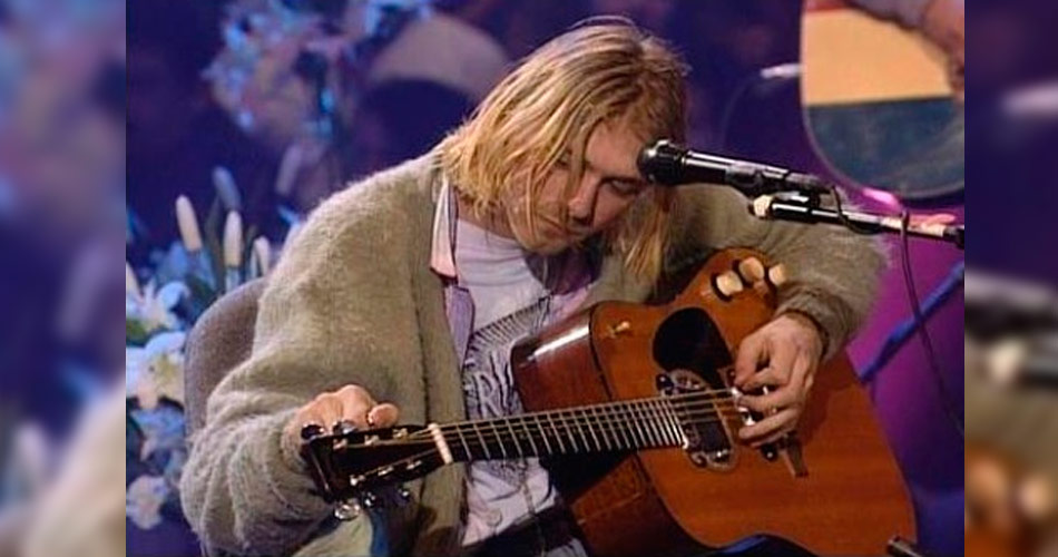 Violão que Kurt Cobain tocou no MTV Unplugged vai a leilão