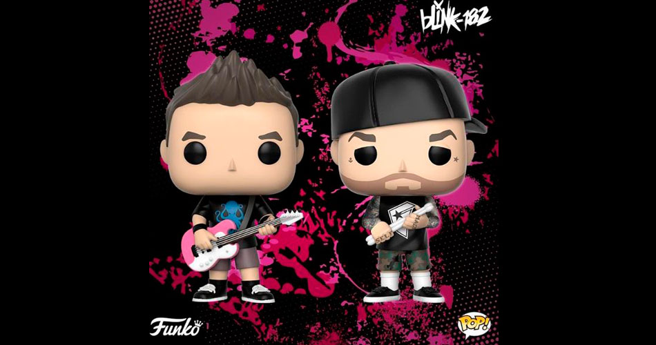 Funko divulga lançamento de bonecos do Blink-182