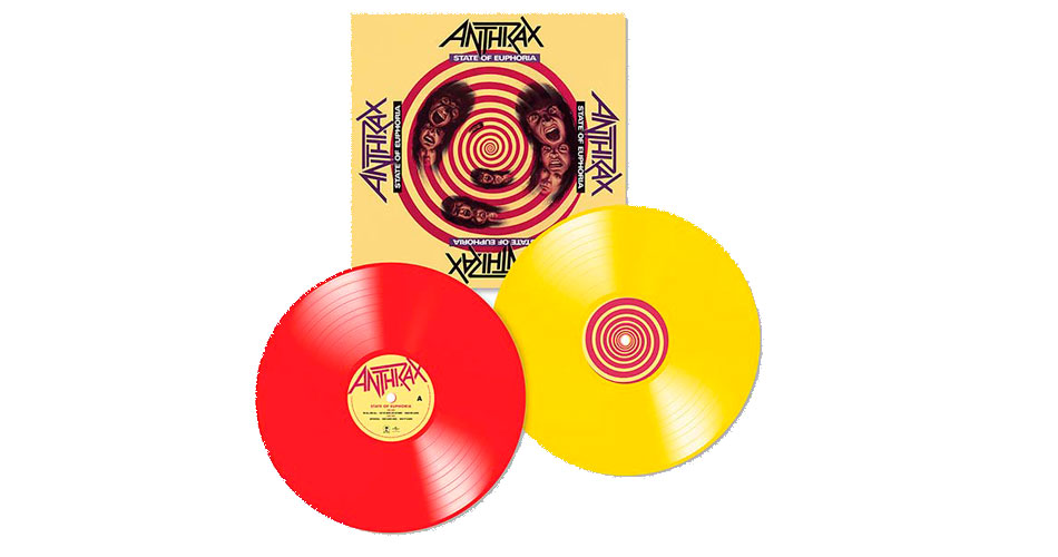 Anthrax anuncia edição comemorativa dos 30 anos do disco “State of Euphoria”