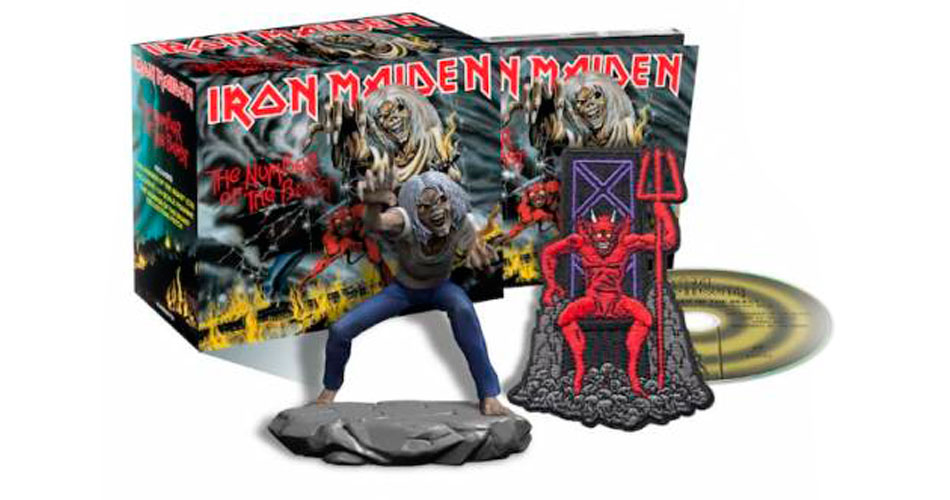 Iron Maiden divulga relançamento de discografia em CD digipack