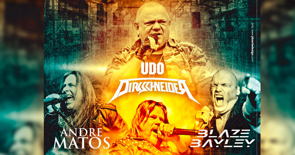 Metal Singers: Udo, Blaze Bayley, André Matos e Doogie White tem show em São Paulo em dezembro